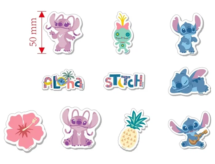 Safta Set de 10 Gomas de Borrar Stitch Stationery Safta Set de 10 Gomas de Borrar Stitch Stationery