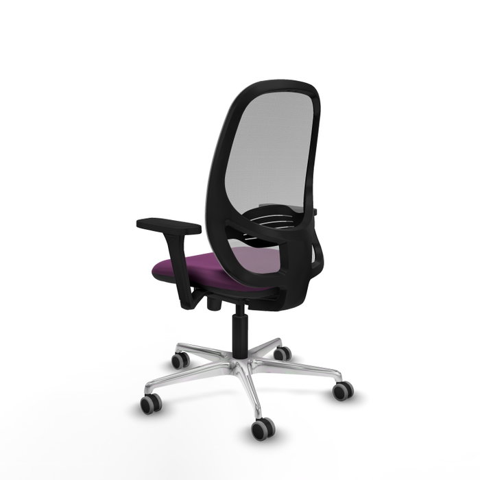 PIQUERAS Y CRESPO Silla de oficina Cilanco Morada y Gris PIQUERAS Y CRESPO Silla de oficina Cilanco Morada y Gris