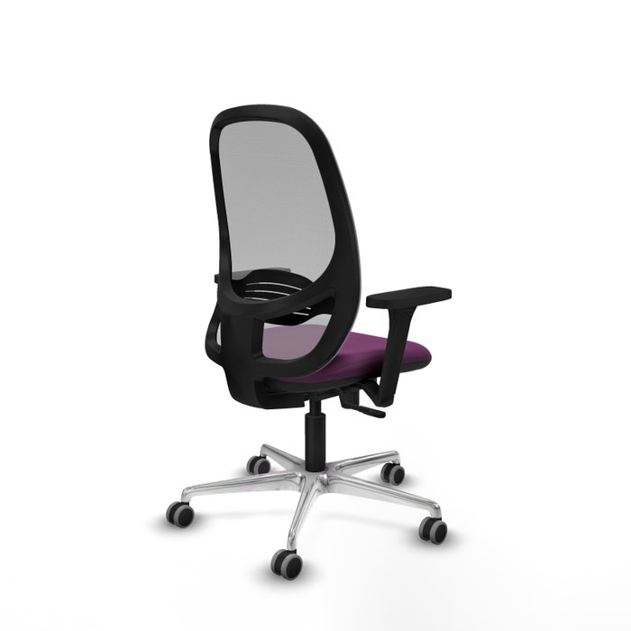 PIQUERAS Y CRESPO Silla de oficina Cilanco Morada y Gris PIQUERAS Y CRESPO Silla de oficina Cilanco Morada y Gris