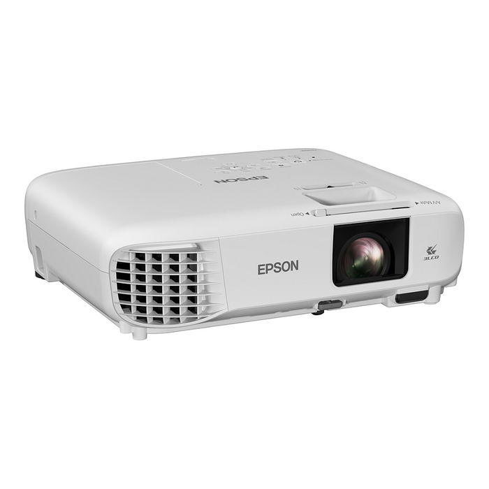 Epson EB-FH06 Proyector Portátil 3-LCD 3500 Lúmenes Full HD (1920x1080) 16:9 Blanco con Altavoces Integrados y Mando a Distancia Incluido