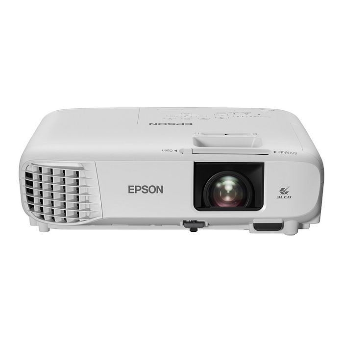 Epson EB-FH06 Proyector Portátil 3-LCD 3500 Lúmenes Full HD (1920x1080) 16:9 Blanco con Altavoces Integrados y Mando a Distancia Incluido