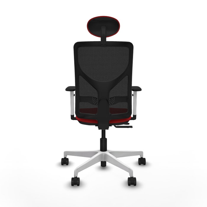 PIQUERAS Y CRESPO Silla de oficina Motilla con mecanismo Sincro/Traslack Rojo y Negro PIQUERAS Y CRESPO Silla de oficina Motilla con mecanismo Sincro/Traslack Rojo y Negro
