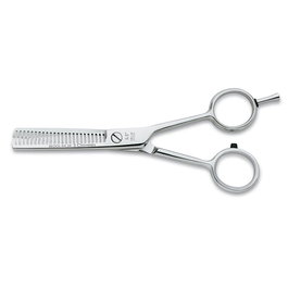 Tres Claveles Tijera Peluquero Skool 5.5" Entresacar 24 Dientes Acero Inoxidable