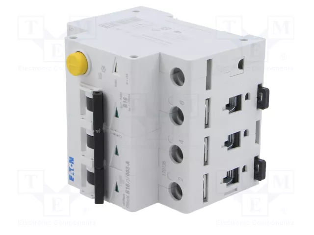 EATON ELECTRIC FRBmM RCBO 16A 30mA 3 polos