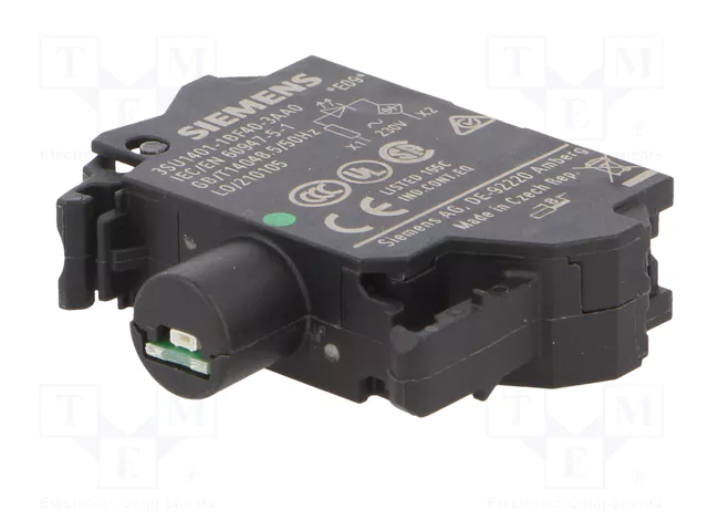 SIEMENS Elemento iluminador LED verde 22mm SIEMENS Elemento iluminador LED verde 22mm