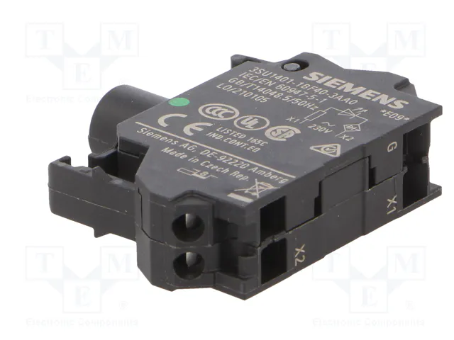 SIEMENS Elemento iluminador LED verde 22mm SIEMENS Elemento iluminador LED verde 22mm