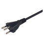 EQUIP Cable de alimentación T12 a C5 acoplador 1,8 m Negro