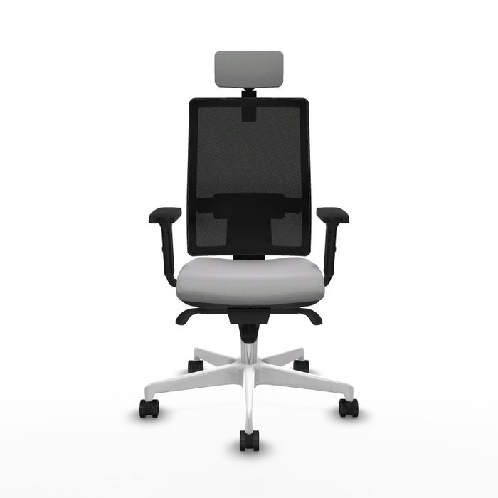 PIQUERAS Y CRESPO Silla de oficina Horna Gris con mecanismo Sincro PIQUERAS Y CRESPO Silla de oficina Horna Gris con mecanismo Sincro