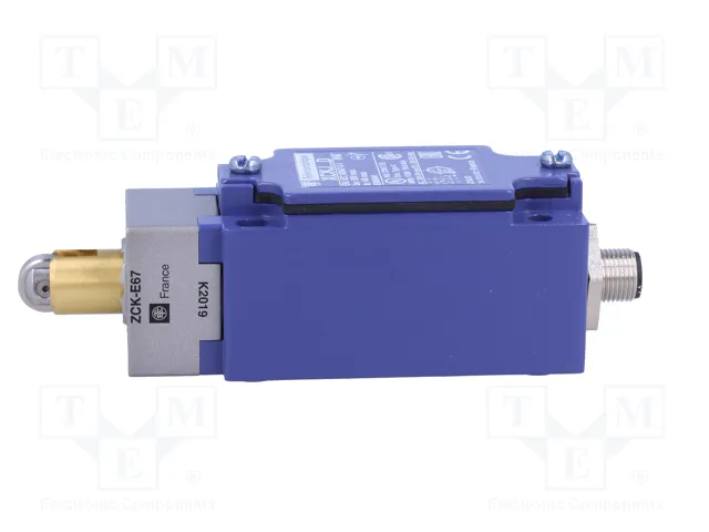 TELEMECANIQUE SENSORS XCKJ167D Interruptor de fin de carrera con roldana metálica Ø12mm