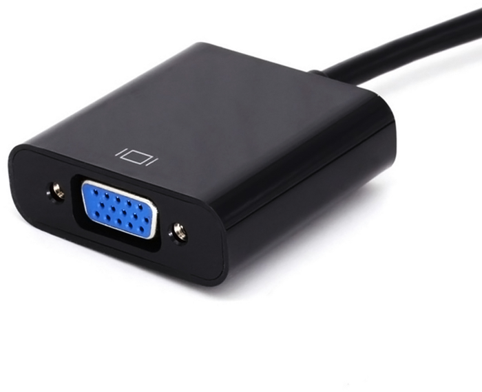 Aisens Conversor DVI-D a VGA 24+1 Macho a D-Sub Hembra Negro A147-0352