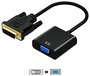 Aisens Conversor DVI-D a VGA 24+1 Macho a D-Sub Hembra Negro A147-0352