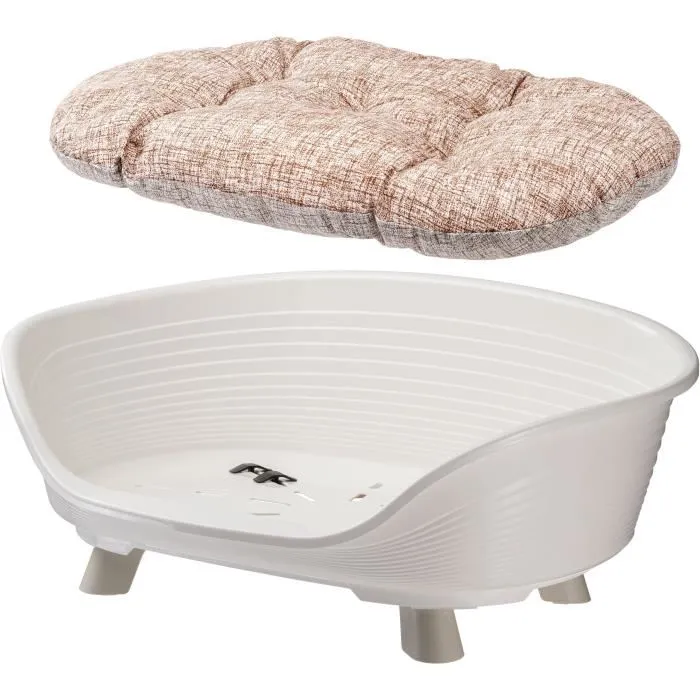 Ferplast Cesta TRONO 6 con cojín relax - Blanco Ferplast Cesta TRONO 6 con cojín relax - Blanco