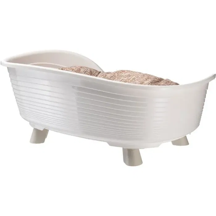 Ferplast Cesta TRONO 6 con cojín relax - Blanco Ferplast Cesta TRONO 6 con cojín relax - Blanco