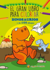 GATO DE HOJALATA, Dinosaurios ('El Gran Libro para colorear')