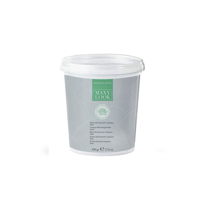 Maxy Look Polvo Decolorante Compacto Verde 500gr Maxy Look Polvo Decolorante Compacto Verde 500gr