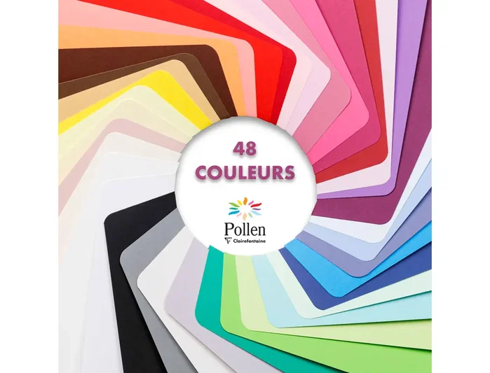 Clairefontaine Pollen Sobres C6 Kraft Pack de 5 unidades