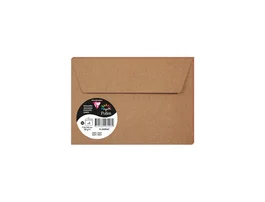 Clairefontaine Pollen Sobres C6 Kraft Pack de 5 unidades