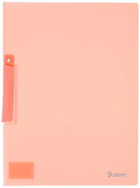 Dosier Clip Dohe Pp A4 Pinza Plastico Pivotante 30H Rojo (Set de 8)