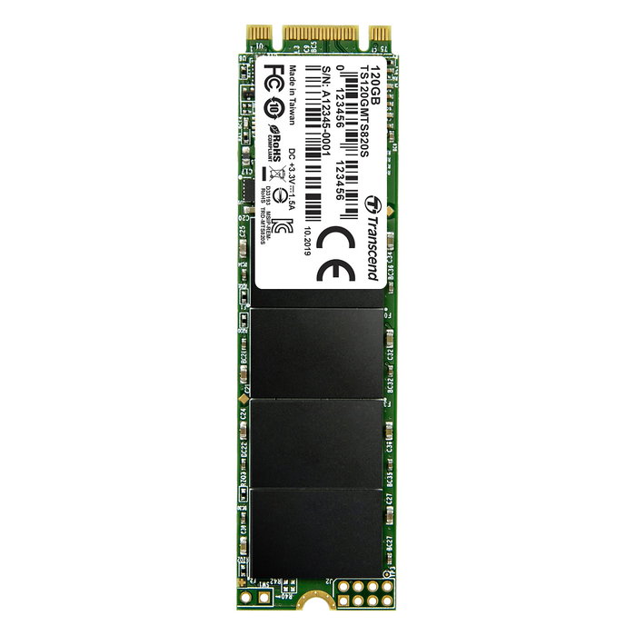 Transcend MTS820S M.2 2280 SSD SATA3 TLC 120GB Transcend MTS820S M.2 2280 SSD SATA3 TLC 120GB