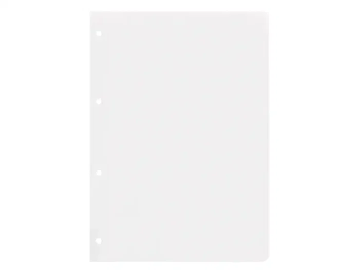Liderpapel Recambio A4 100 hojas 100g liso con 4 taladros