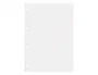 Liderpapel Recambio A4 100 hojas 100g liso con 4 taladros