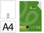 Liderpapel Recambio A4 100 hojas 100g liso con 4 taladros