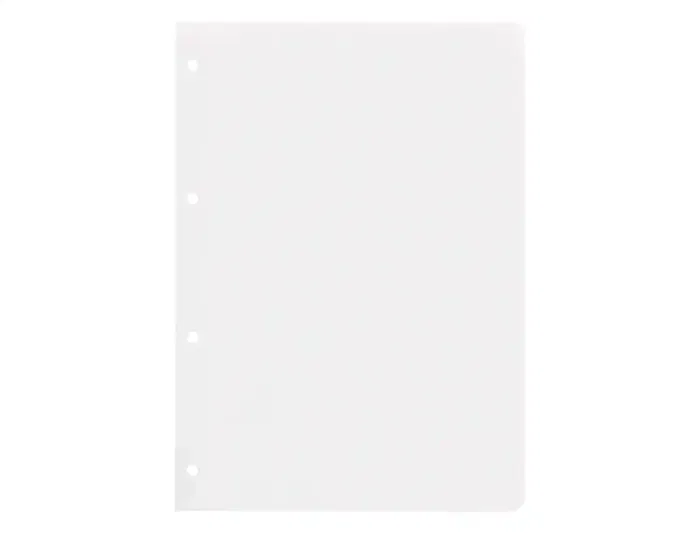 Liderpapel Recambio A4 100 Hojas 100gr Liso Sin Margen 4 Taladros