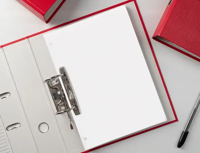 Liderpapel Recambio A4 100 Hojas 100gr Liso Sin Margen 4 Taladros