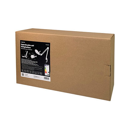 LogiLink Lámpara de aumento con montura de pinza, 5 dioptrías y 56 LED (9W)