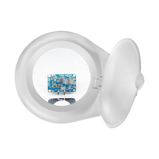 LogiLink Lámpara de aumento con montura de pinza, 5 dioptrías y 56 LED (9W)
