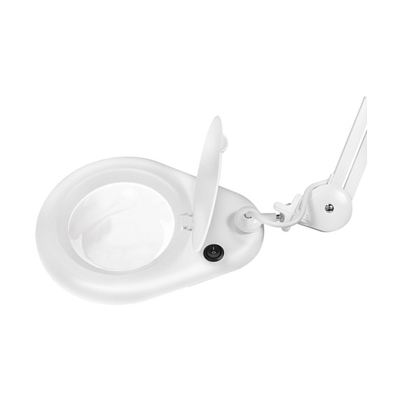 LogiLink Lámpara de aumento con montura de pinza, 5 dioptrías y 56 LED (9W)