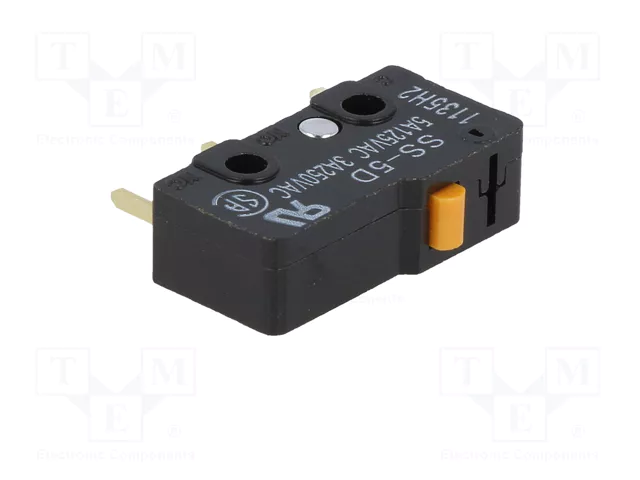 Aratas (Formerly Omron Components) Microconmutador SNAP ACTION SS-5D SPDT 5A/125VAC