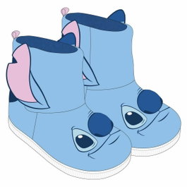 Cerdá Zapatillas De Casa Bota Aplicaciones Stitch T24/25 en Light Blue