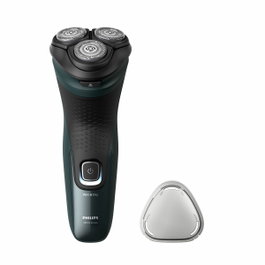 Philips Shaver Series 3000X X3052 Afeitadora eléctrica Wet & Dry, Negro/Verde