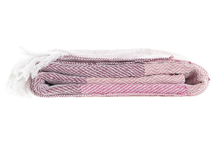 DKD Home Decor Manta Azul Rosa 200 x 150 cm (4 Unidades)