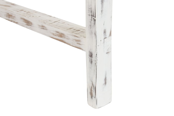 DKD Home Decor Mesa de Comedor Plegable de Madera Reciclada Blanco DKD Home Decor Mesa de Comedor Plegable de Madera Reciclada Blanco