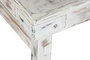 DKD Home Decor Mesa de Comedor Plegable de Madera Reciclada Blanco