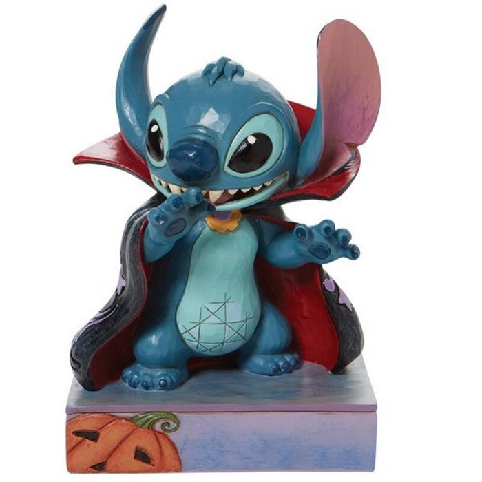 Enesco Figura Coleccionista Disney Lilo & Stitch Halloween - Decorativa de Resina Pintada a Mano - 16 cm