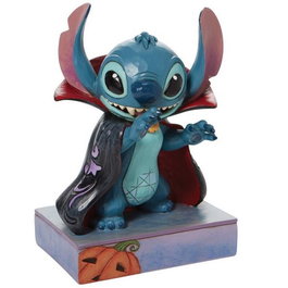 Enesco Figura Coleccionista Disney Lilo & Stitch Halloween - Decorativa de Resina Pintada a Mano - 16 cm