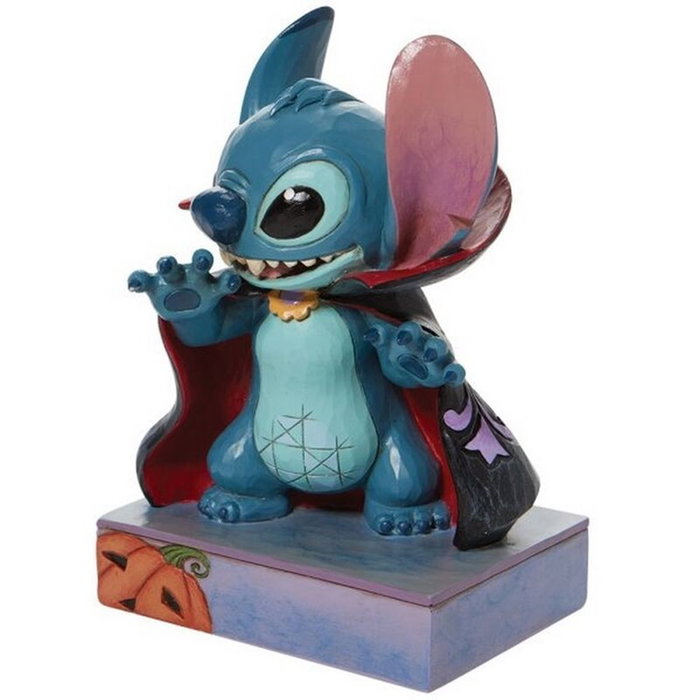 Enesco Figura Coleccionista Disney Lilo & Stitch Halloween - Decorativa de Resina Pintada a Mano - 16 cm