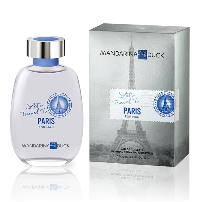 Mandarina Duck Let's Travel To Paris For Men Eau de Toilette 100 ml Spray