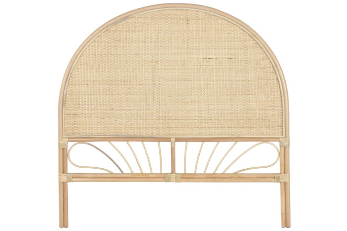 DKD Home Decor Cabecero Cama Ratán Balines Natural 153 x 149 cm DKD Home Decor Cabecero Cama Ratán Balines Natural 153 x 149 cm