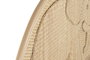 DKD Home Decor Cabecero Cama Ratán Balines Natural 153 x 149 cm