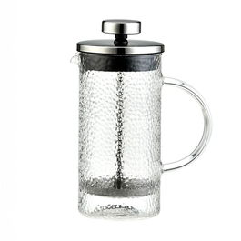 Oroley Cafetera / Tetera Údine Embolo 350 ml 3 Tazas Vidrio Borosilicato Acero Inoxidable