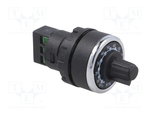 EMAS Potenciómetro Monovuelta 1kΩ 22mm IP65