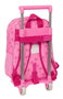 Safta Mochila con Carro 185+Carro 705 Stitch "Chill" Set de Bolso Infantil 26x34x11 cm