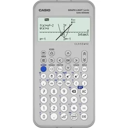 Casio CAS1714783577050 Calculadora Gráfica Graph Light para Escuela Secundaria - Blanca