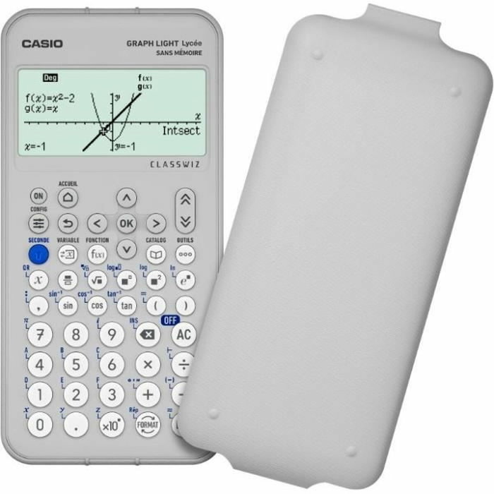Casio Calculadora gráfica Graph Light Blanca Casio Calculadora gráfica Graph Light Blanca