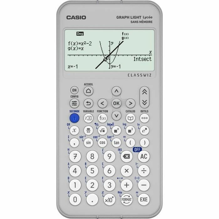 Casio Calculadora gráfica Graph Light Blanca Casio Calculadora gráfica Graph Light Blanca