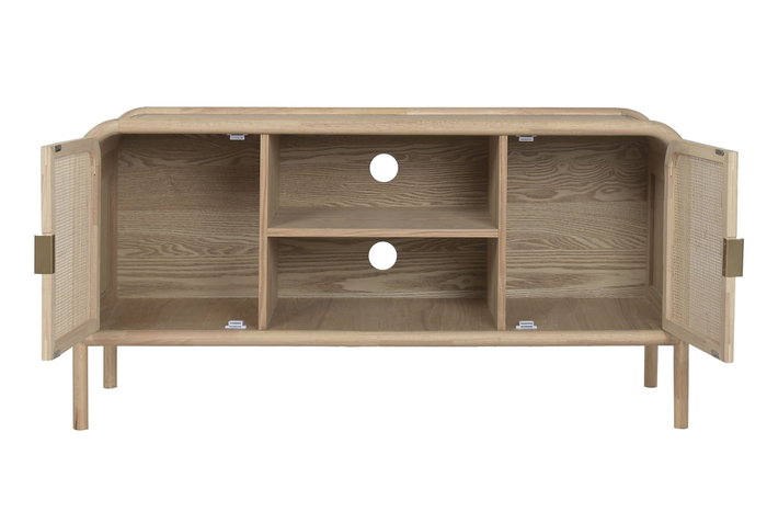 DKD Home Decor Mueble TV Ceiba Tropical Natural 120 x 39 x 60 cm
